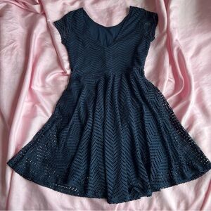 Aeropostale Navy Blue Casual Dress